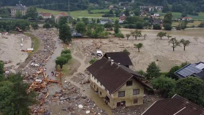 Austria,mudslides